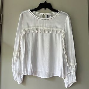 H&M Tassel Top